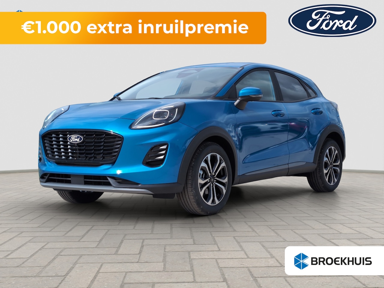 Ford Puma - 1.0 EcoBoost Hybrid Titanium | Achteruitrijcamera | Apple Carplay/Android Auto|telefoonint - AutoWereld.nl