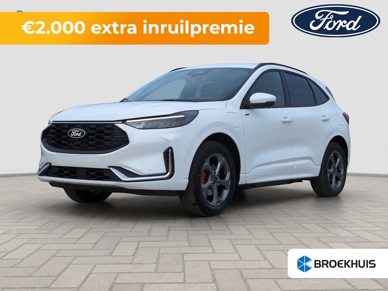 Ford Kuga - 2.5 PHEV ST-Line X | Apple Carplay/Android Auto|telefoonintegratie premium | Audio install - AutoWereld.nl