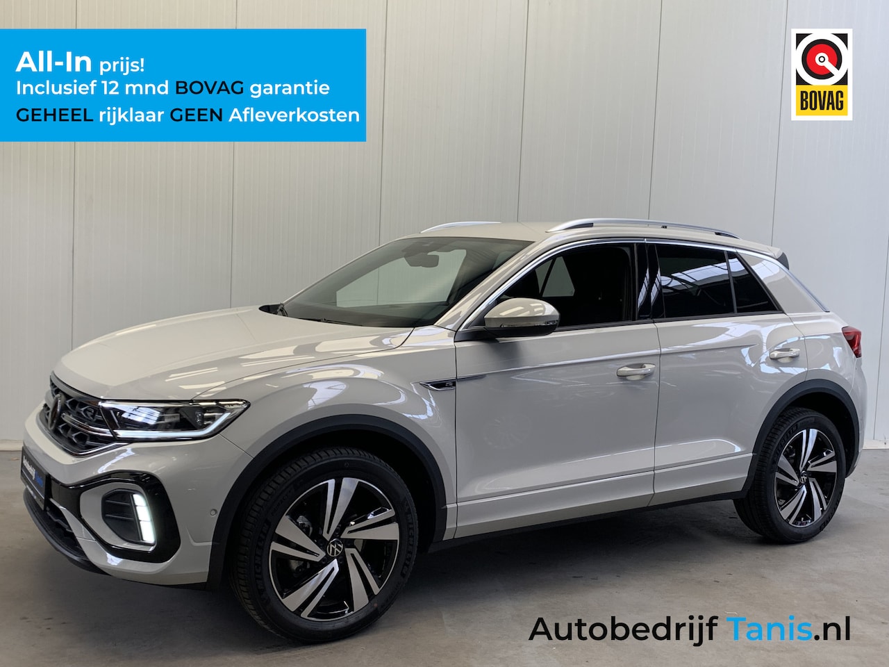 Volkswagen T-Roc - 1.5 TSI R-Line 150PK IQ LIGHT-CAMERA-NAVI-ADAPT.CRUISE-LANE ASSIST-PDC-LMV-ECC - AutoWereld.nl