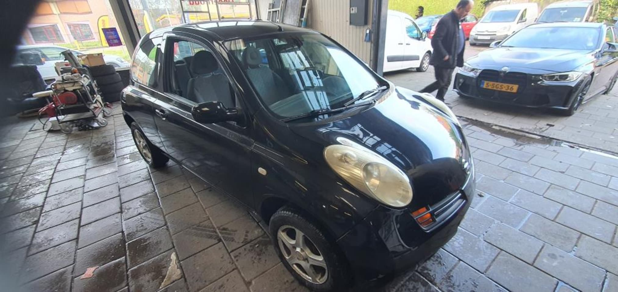 Nissan Micra - 1.2 e-Vision 1.2 e-Vision ,Airco, Bleutooth,APK. - AutoWereld.nl
