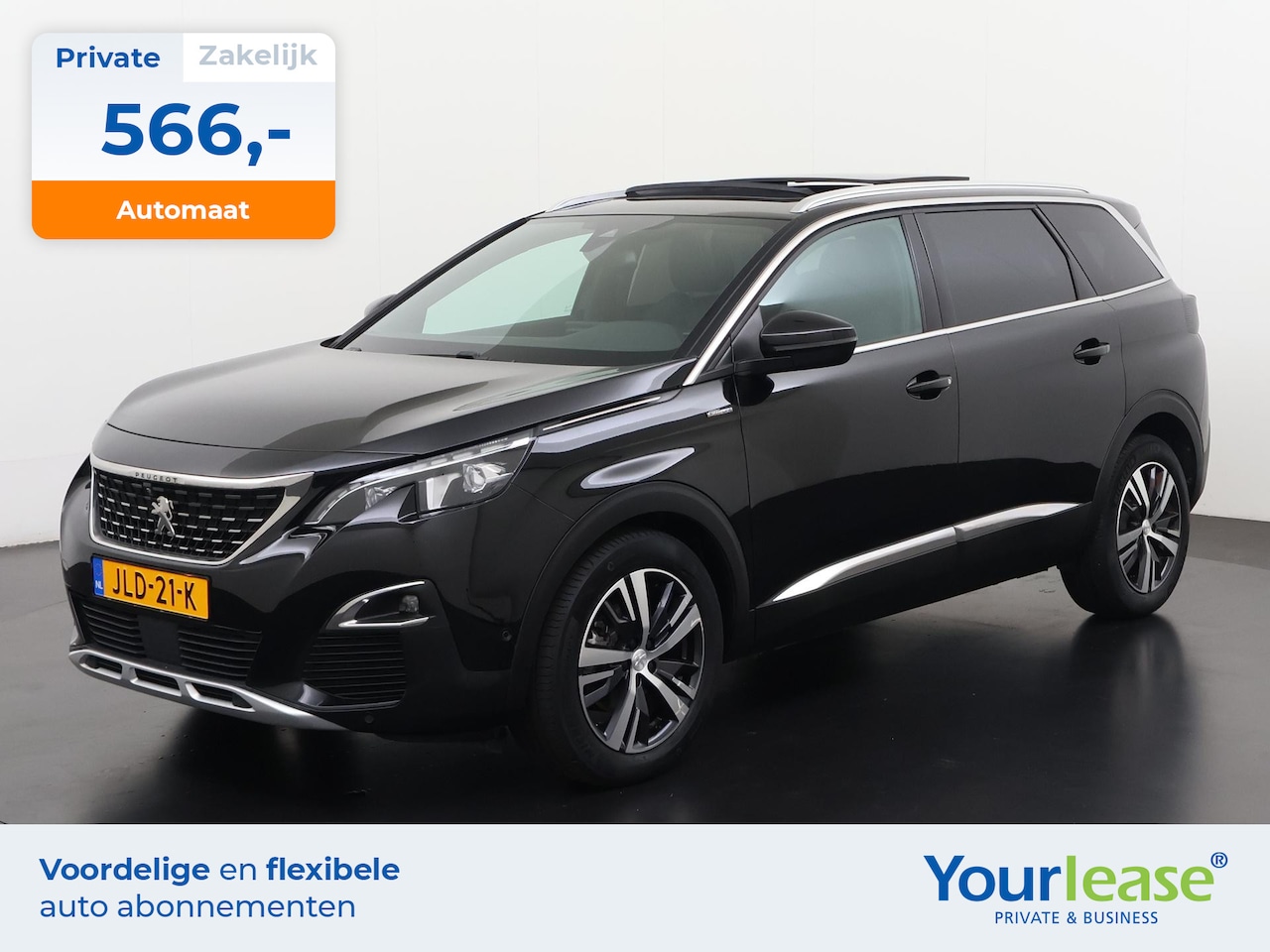 Peugeot 5008 - 1.2 PureTech GT-Line Automaat 7-Persoons | All-in 566,- Private Lease | Direct uit voorraa - AutoWereld.nl