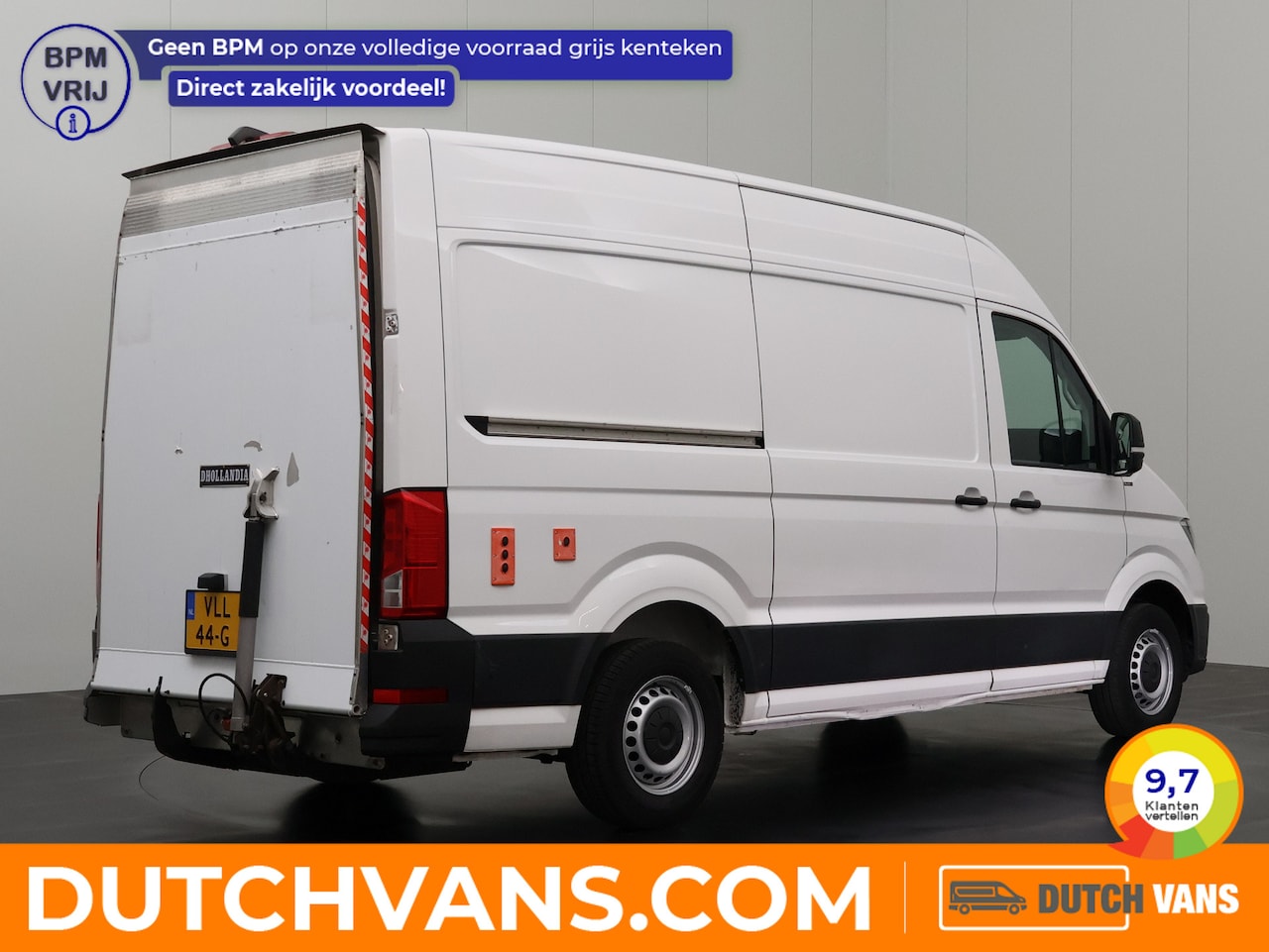 Volkswagen Crafter - 2.0TDI 177PK DSG Automaat L3H3 Laadklep | Laadlift | Navigatie | Camera | Airco | Cruise | - AutoWereld.nl