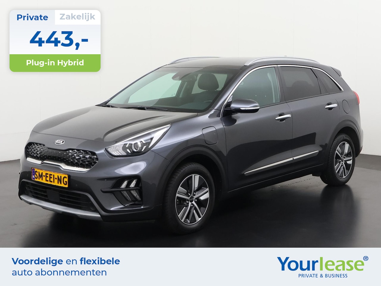 Kia Niro - 1.6 GDi PHEV DynamicLine | All-in 443,- Private Lease | Direct uit voorraad - AutoWereld.nl