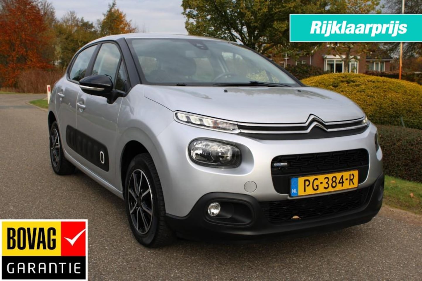Citroën C3 - 1.2 82pk Feel 5-drs ECC/Cruise/Navi/PDC/CarPlay - AutoWereld.nl