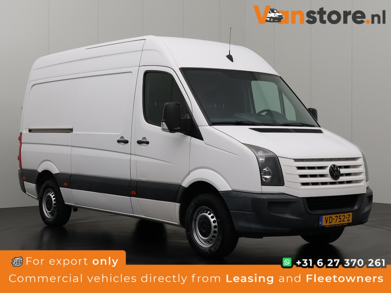 Volkswagen Crafter - 2.0TDI 136PK L2H2 | 3500Kg Trekhaak | Airco | Cruise | 3-Persoons - AutoWereld.nl