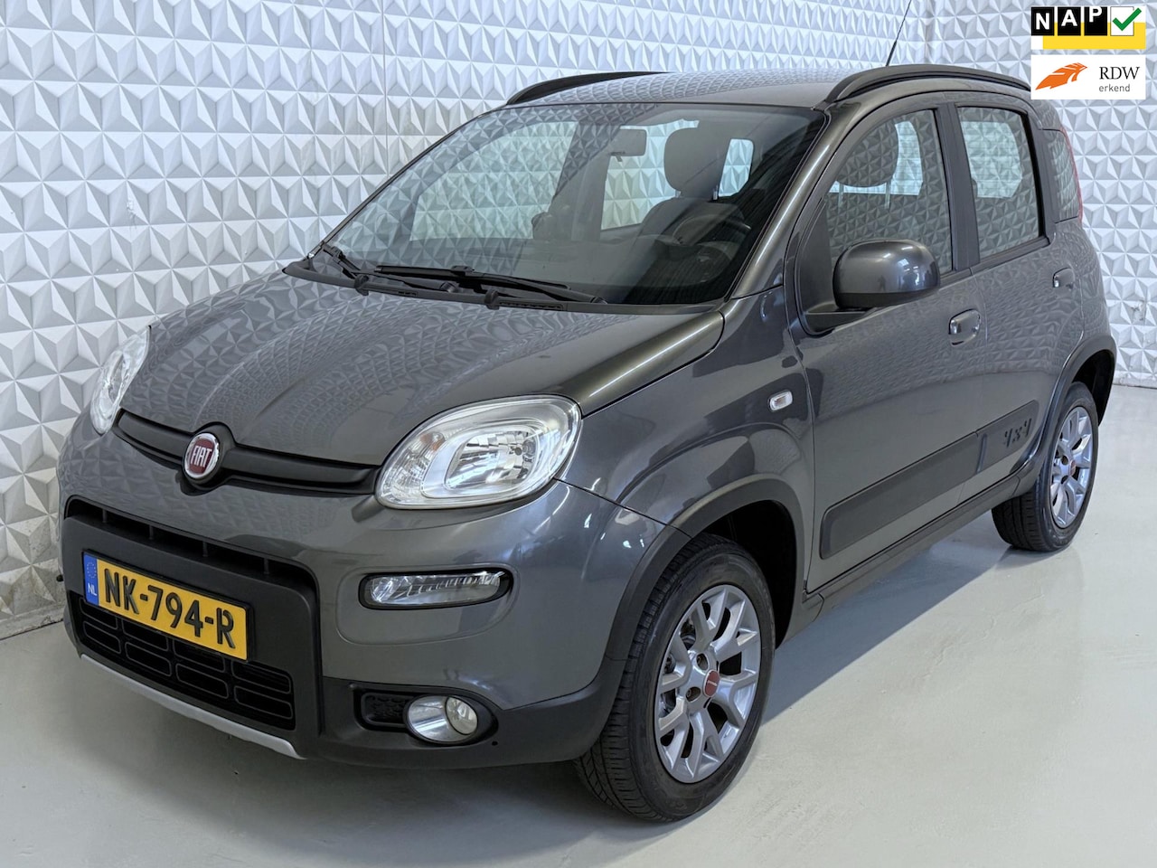 Fiat Panda - 0.9 TwinAir 4x4 Climbing Airco ELD TREKHAAK (2017) - AutoWereld.nl