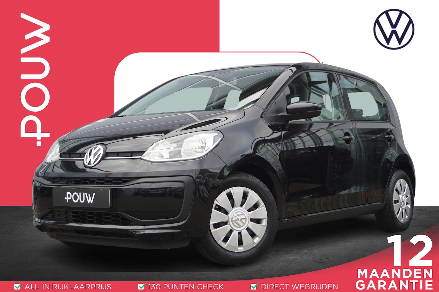 Volkswagen Up! - 1.0 60pk Move up! | DAB | Bluetooth | Airco - AutoWereld.nl