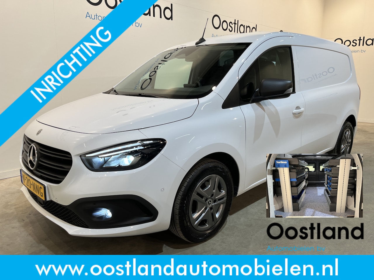 Mercedes-Benz Citan - 112 CDI L2 Pro Automaat / Servicebus / Sortimo Inrichting / Euro 6 / Airco / Camera / CarP - AutoWereld.nl