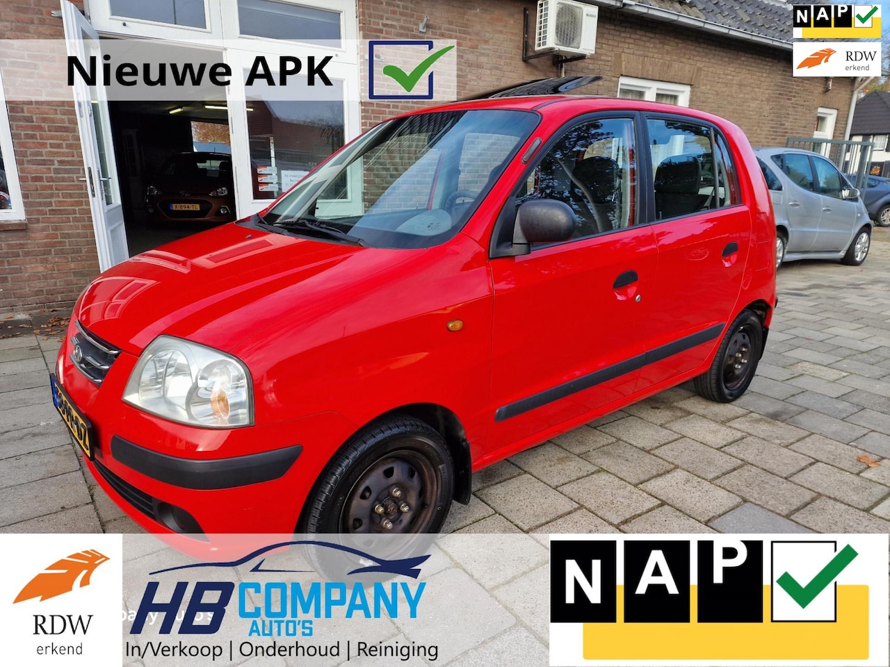 Hyundai Atos - 1.1i Active Sky | Nieuwe Distributieriem | Nieuwe APK | Panoramadak | NAP | Eerste eigenaa - AutoWereld.nl