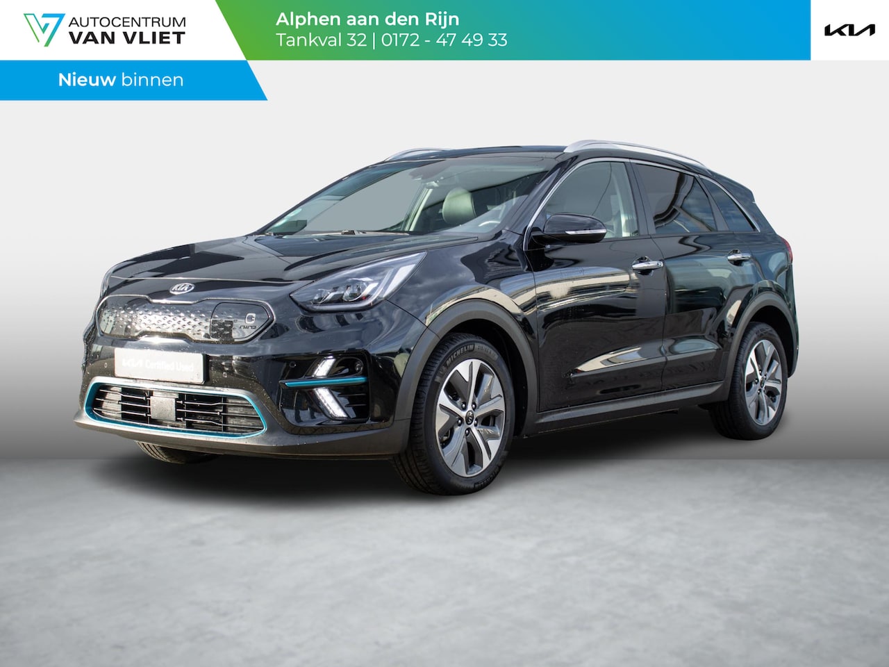 Kia e-Niro - DynamicPlusLine 64 kWh | Nederlandse dealer onderhouden auto | Navigatie | Stoel en stuurv - AutoWereld.nl