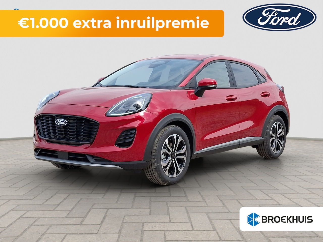 Ford Puma - 1.0 EcoBoost Hybrid Titanium | Achteruitrijcamera | Apple Carplay/Android Auto|telefoonint - AutoWereld.nl