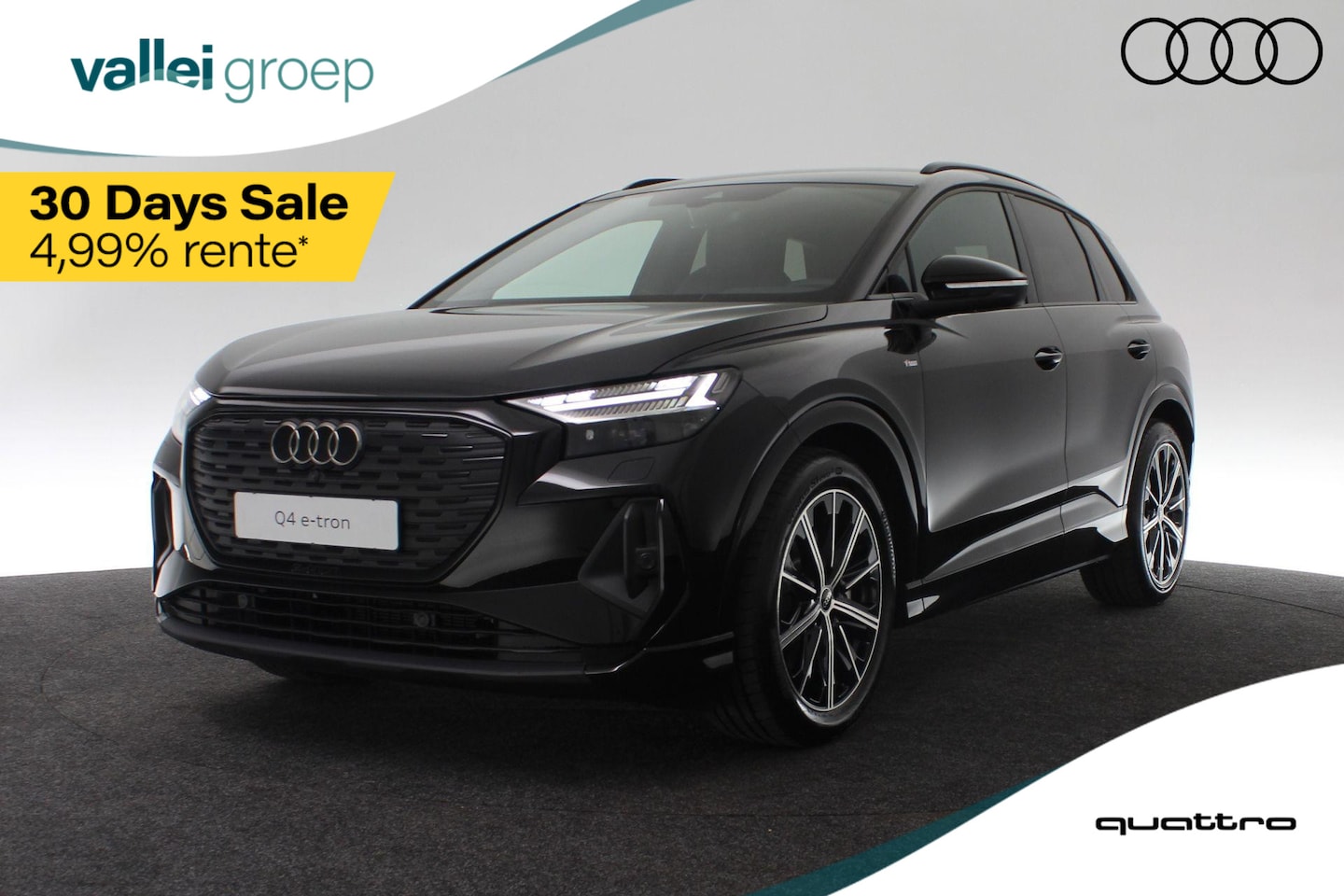 Audi Q4 e-tron - S edition Competition 45 286 pk Quattro | Assistentiepakket plus | Optiekpakket zwart plus - AutoWereld.nl