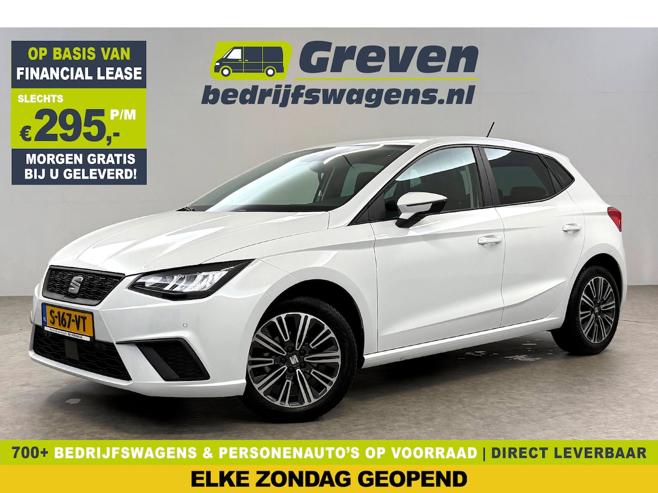 SEAT Ibiza - EcoTSI Style Business Intense | Virtual | Carplay | Cruise | Stoelverw. | Navi | Parkeerse - AutoWereld.nl