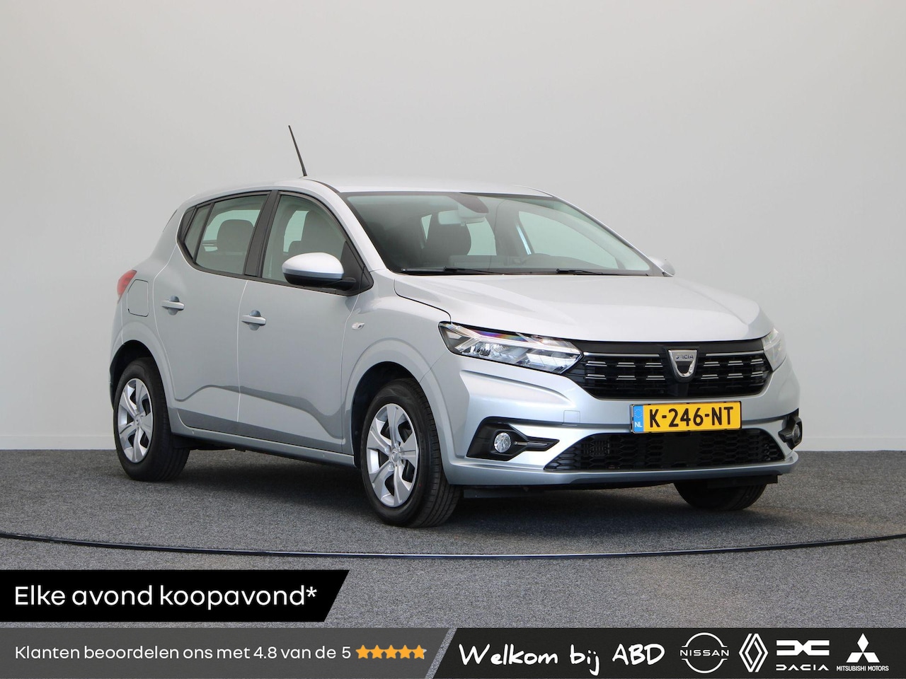Dacia Sandero - 1.0 TCe 100 Bi-Fuel Comfort | Parkeersensoren achter | Airco | Cruise control | Bluetooth - AutoWereld.nl