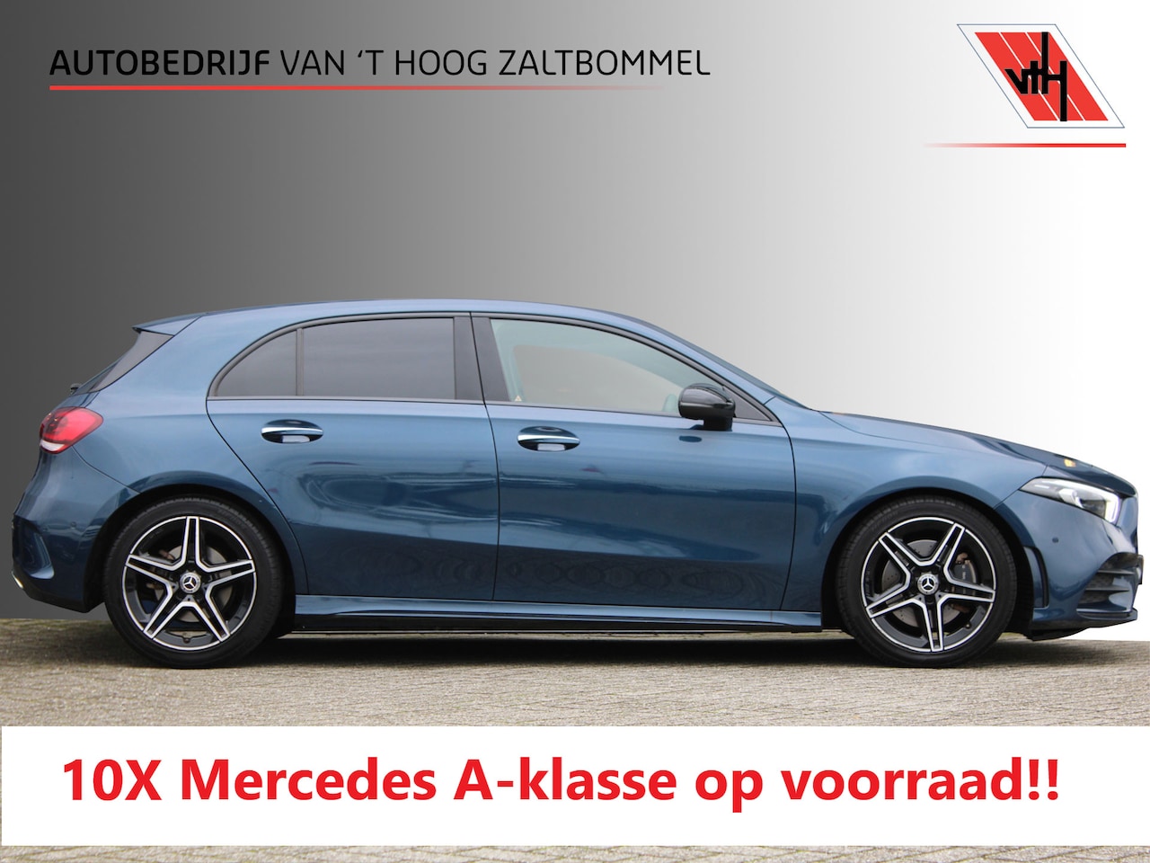 Mercedes-Benz A-klasse - 220 AUT7 AMG LINE NIGHT PAKKET SFEER CARPLAY KEY-LESS NL AUTO - AutoWereld.nl