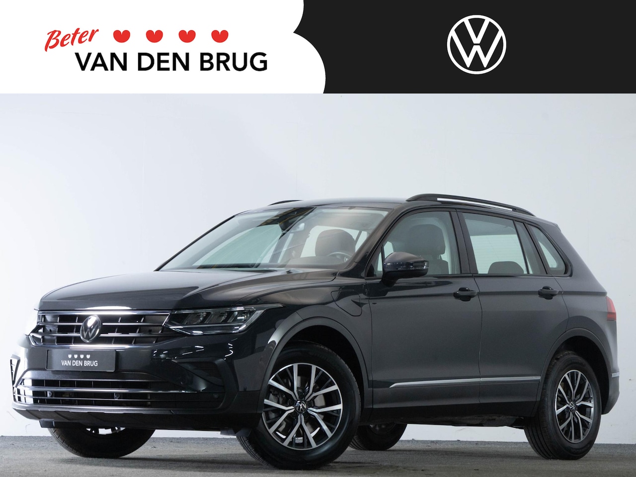 Volkswagen Tiguan - 1.4 TSI 245 PK eHybrid Life | LED | Navigatie | Trekhaak | Stoelverwarming | Adaptieve Cru - AutoWereld.nl