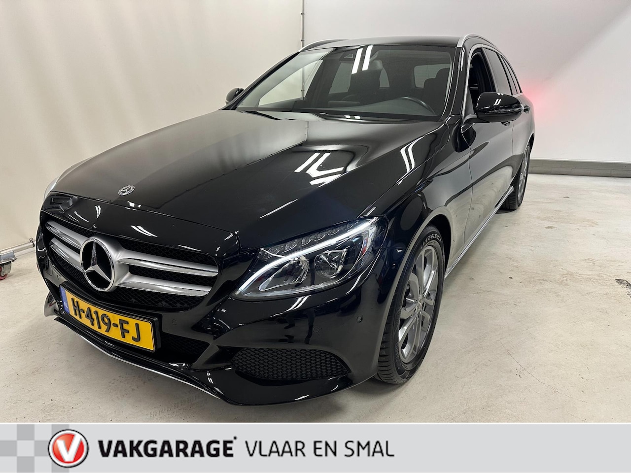 Mercedes-Benz C-klasse Estate - 180 Ambition Automaat- half leder-Nette goed onderhouden station - AutoWereld.nl