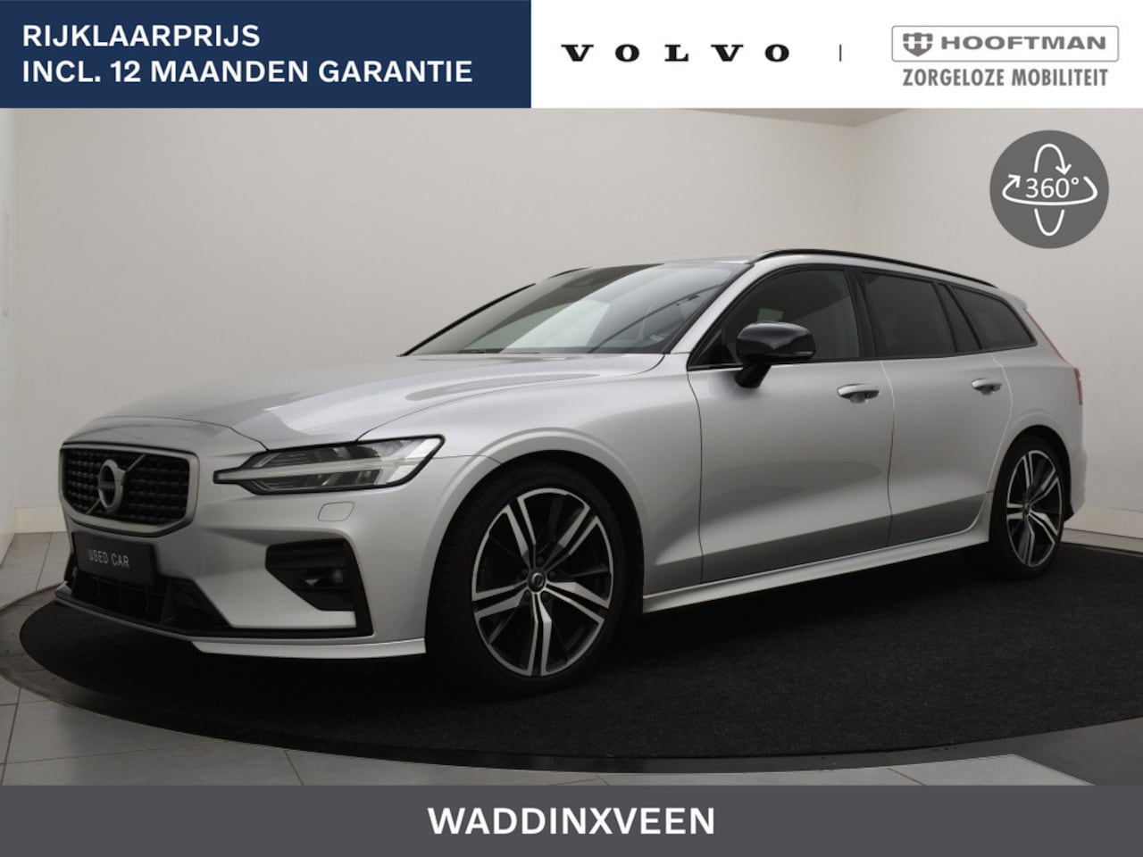Volvo V60 - T4 AUT(8) R-DESIGN NAVI BLUETOOTH 19INCH KEYLESS STOELVERWARMING - AutoWereld.nl