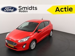 Ford Fiesta - EcoBoost Hybrid 125 pk Titanium | Clima | Cruise | Parkeersensoren | Groot scherm | Apple