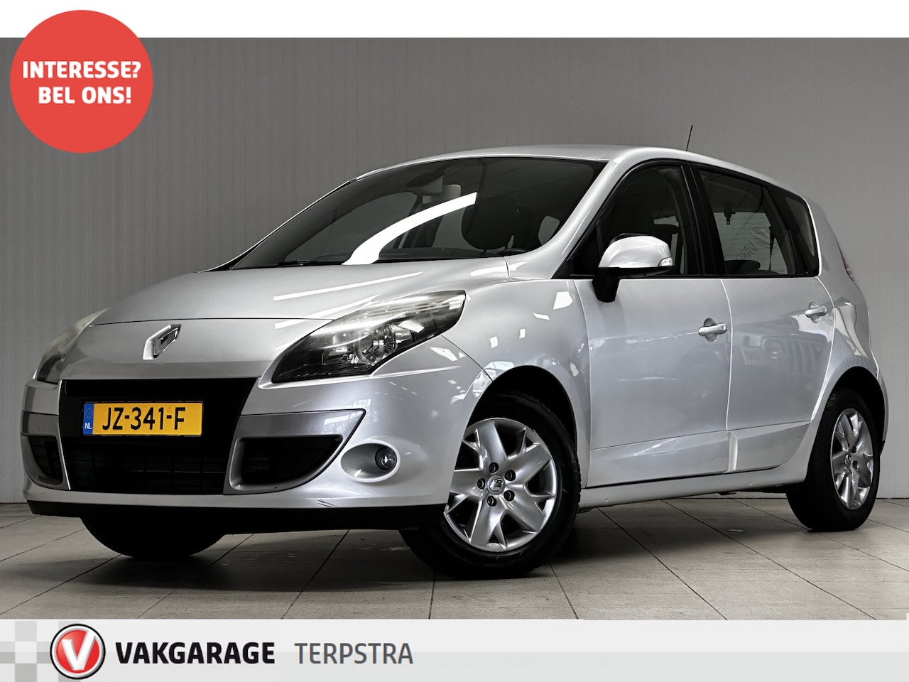 Renault Scénic - 1.5 dCi Expression/ D-Riem verv: 180.000 KM!/ Trekhaak/ Navi/ Clima/ Cruise/ Elek. pakket/ - AutoWereld.nl