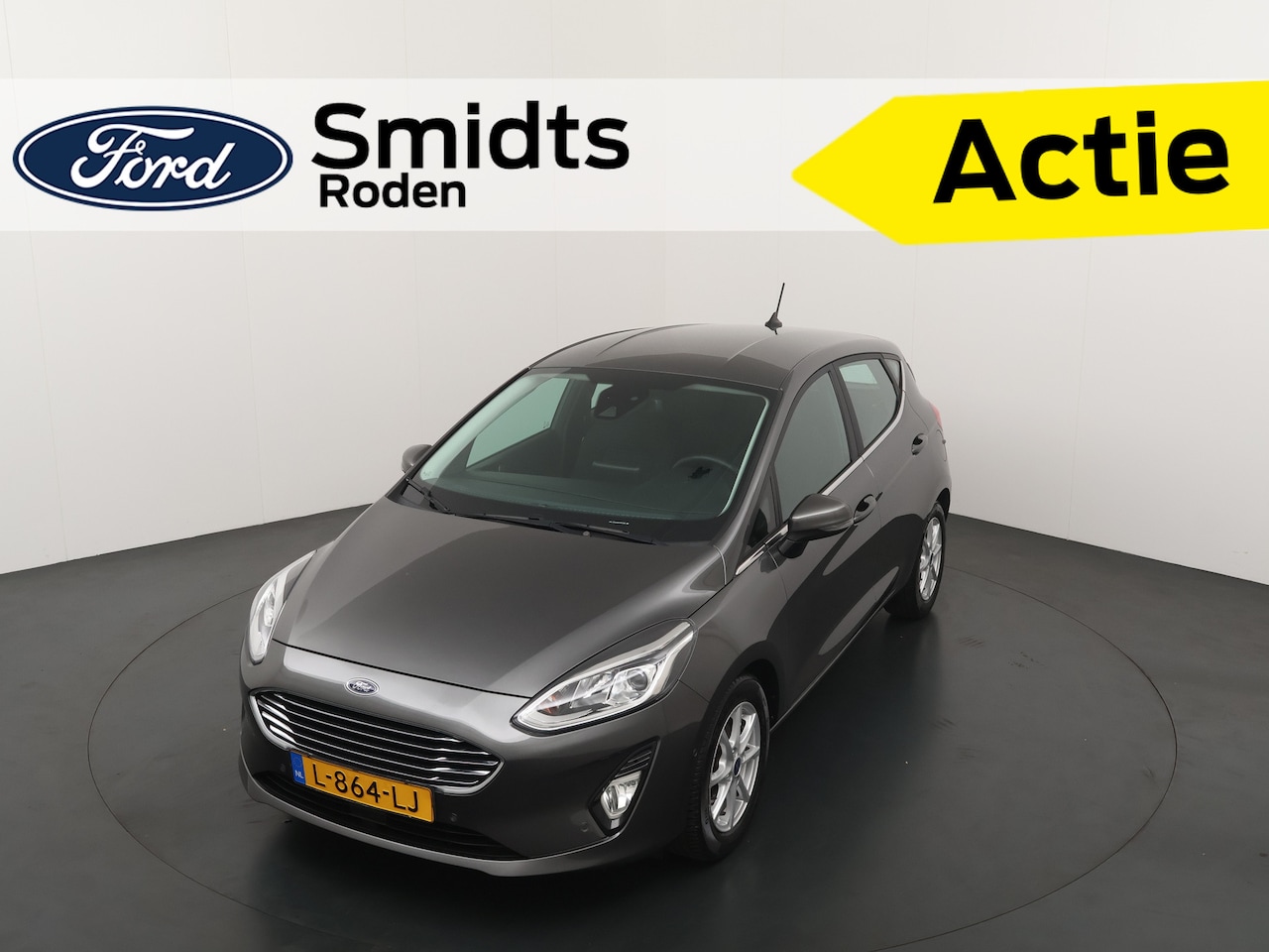 Ford Fiesta - 1.0 125PK Hybrid Titanium | Camera | Winter Pack | ISOFIX | LED | Parkeersensoren V+A | - AutoWereld.nl