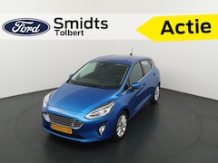 Ford Fiesta - 100PK EcoBoost Titanium AUTOMAAT I Trekhaak I parkeersensoren I LM velgen | Clima