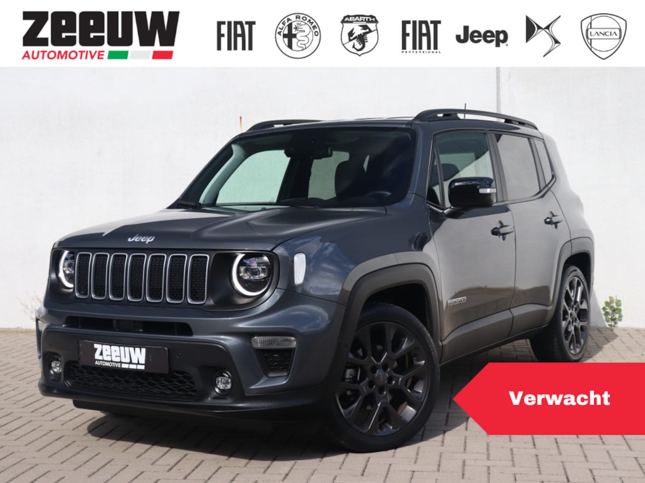 Jeep Renegade - 1.5T e-Hybrid S | Leder | Navi | Carplay | LED | 19" - AutoWereld.nl