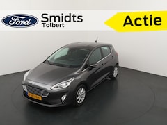 Ford Fiesta - EcoBoost 100 pk Titanium | 100% Dealer onderhouden | Cruise | LED | Clima | PDC | Apple/An