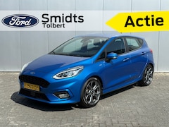 Ford Fiesta - EcoBoost 95pk ST-Line | Trekhaak | Winterpack | Cruise | Grote spoiler | Led | Apple carpl