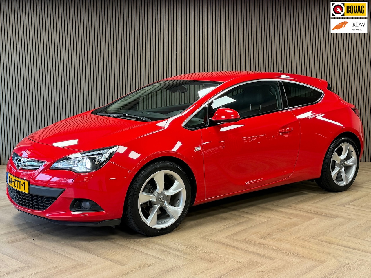 Opel Astra GTC - 1.4 Turbo Sport NAVIGATIE AIRCO CRUISE PDC LEDER STOELVERWARMING - AutoWereld.nl