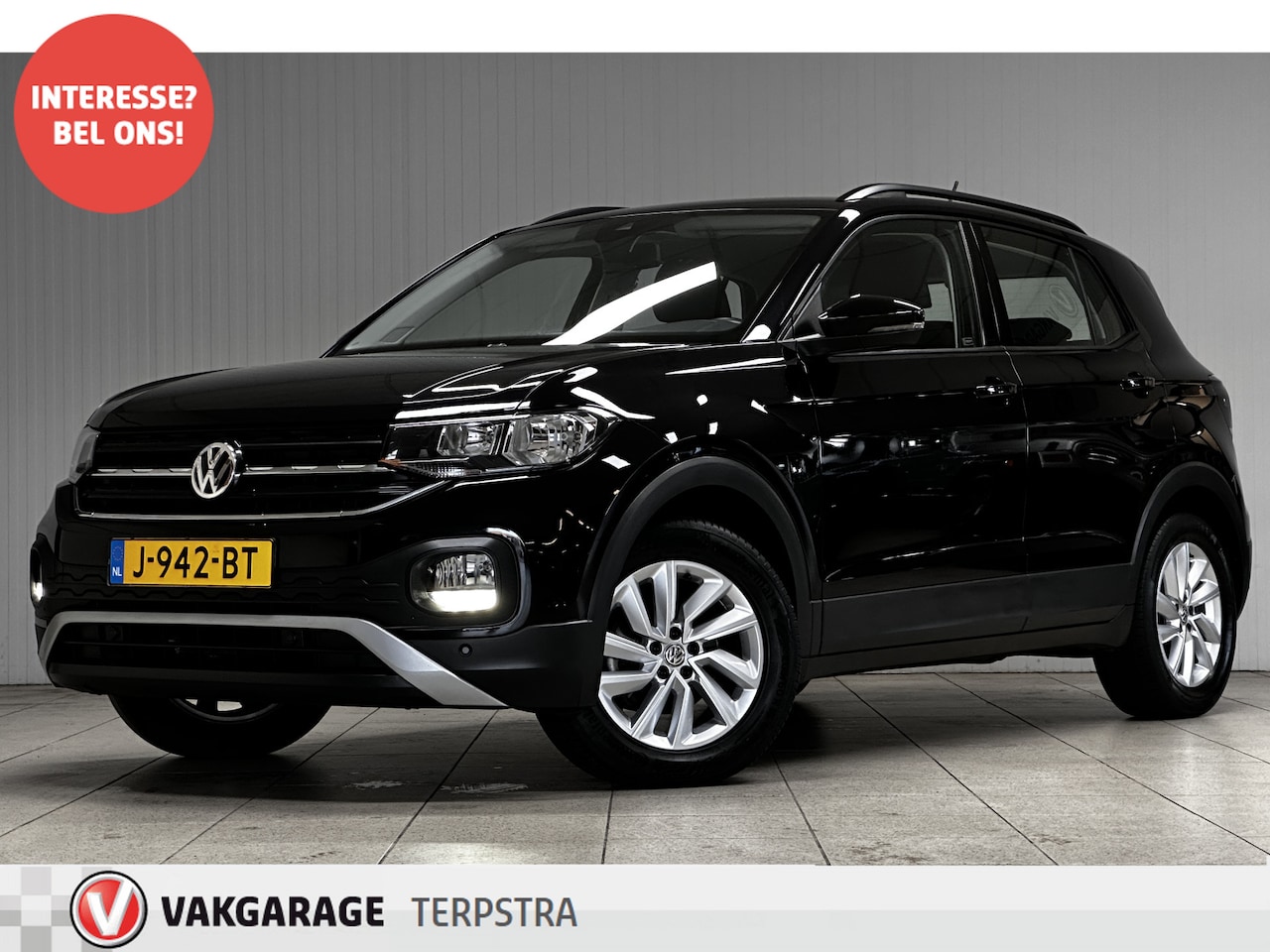 Volkswagen T-Cross - 1.0 TSI Life/ 16'' LMV/ Adaptive Cruise/ Dode-Hoek DET./ Apple + Android/ Lane-Assist./ DA - AutoWereld.nl