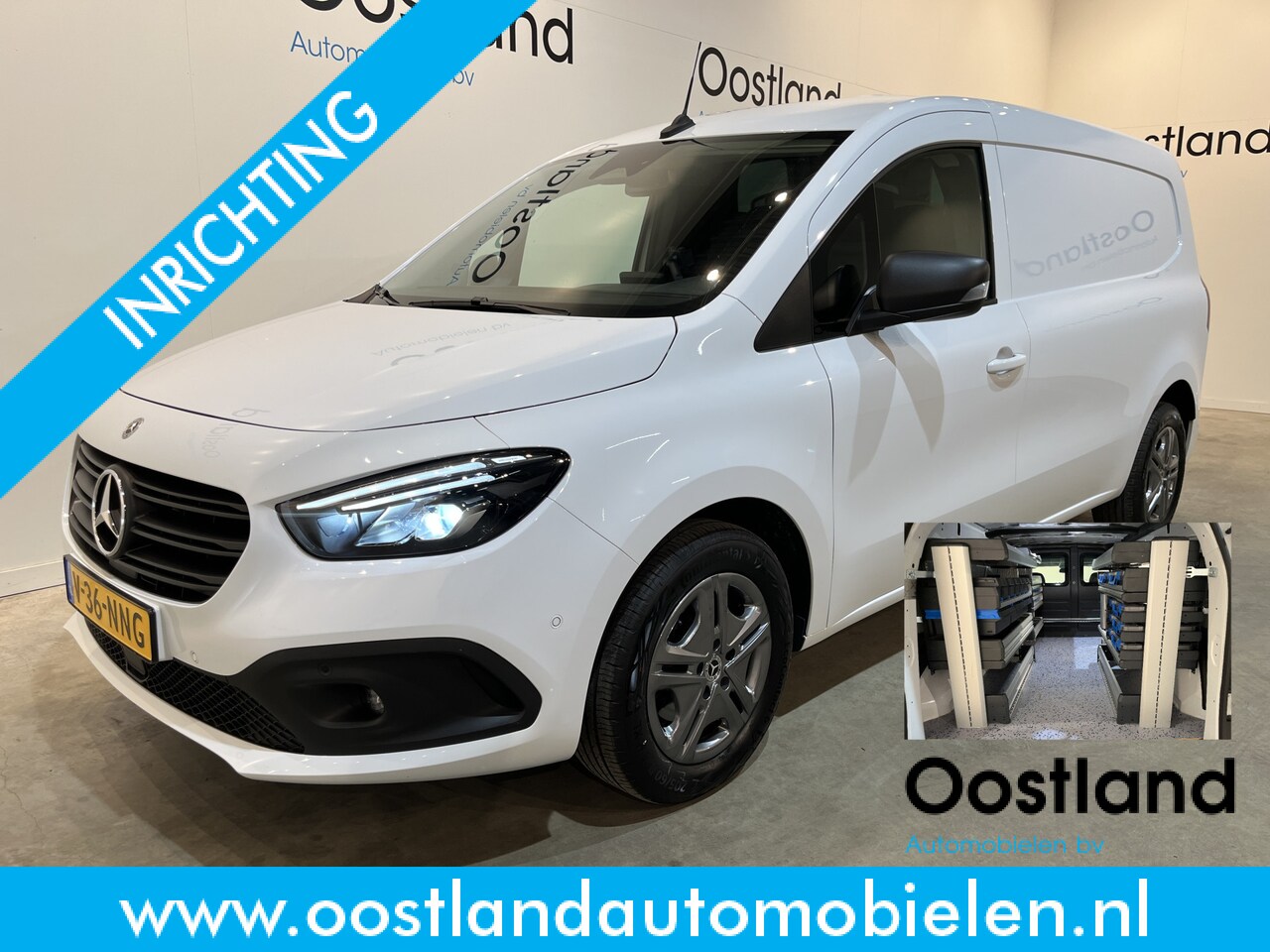 Mercedes-Benz Citan - 112 CDI L2 Pro Automaat / Servicebus / Sortimo Inrichting / Euro 6 / Airco / Camera / CarP - AutoWereld.nl