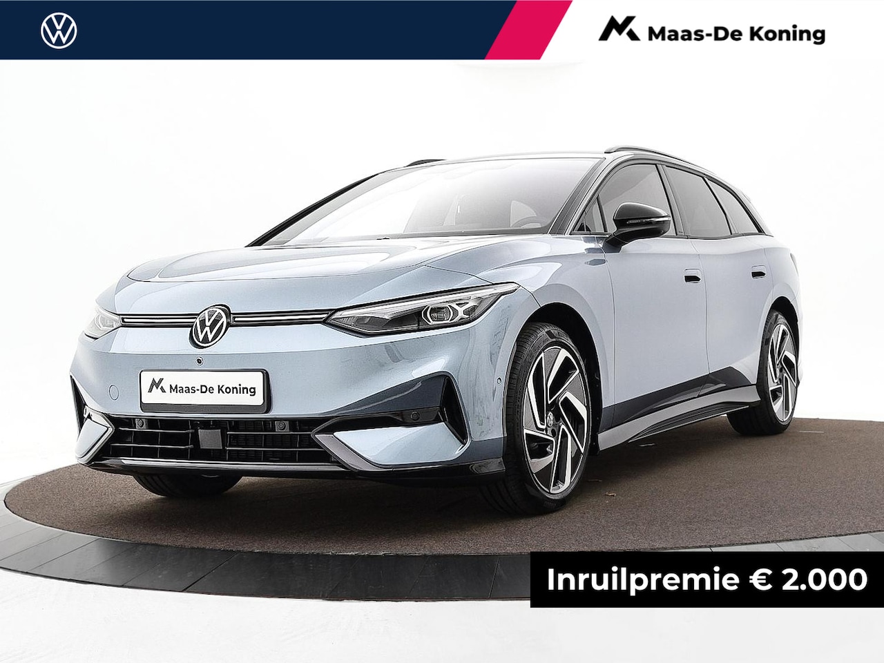 Volkswagen ID.7 - Limited Edition 77 kWh accu 286 PK · Achteruitrijcamera · Draadloze telefoonverbinding · T - AutoWereld.nl