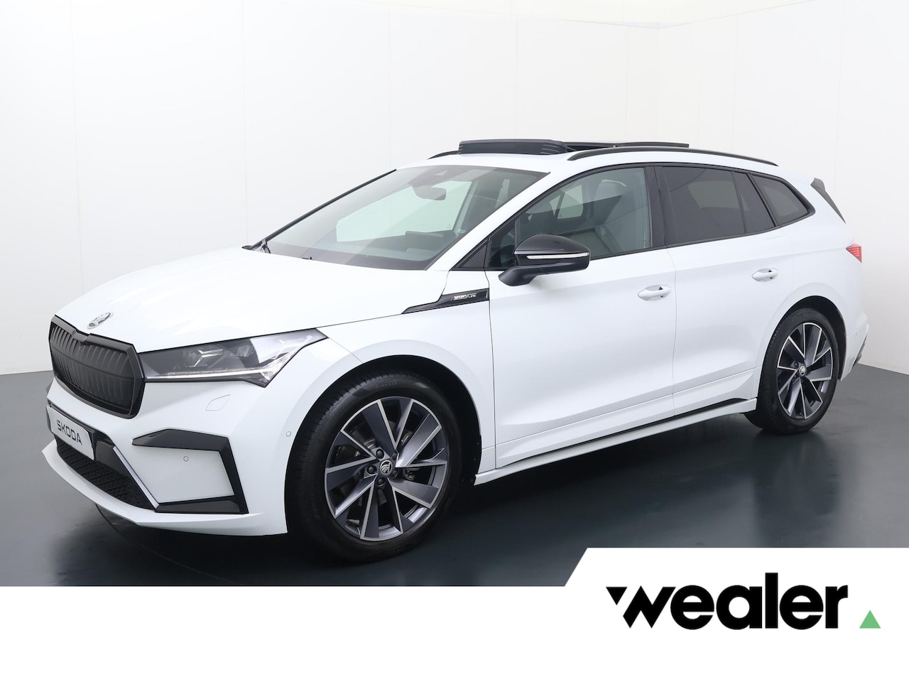 Skoda Enyaq iV - 60 Sportline | 180 PK | Automaat | SoH 91% | Multifunctioneel stuurwiel | Adaptive Cruisec - AutoWereld.nl