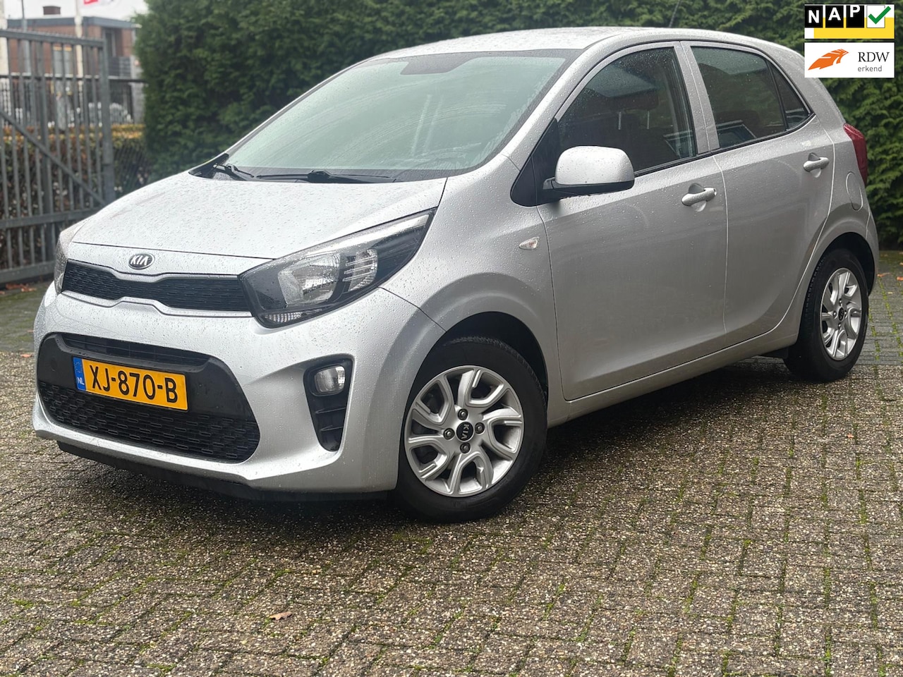 Kia Picanto - 1.0 CVVT EconomyPlusLine 1.0 CVVT EconomyPlusLine, Nap, Apk, Airco, 5-drs, Elek pkt - AutoWereld.nl