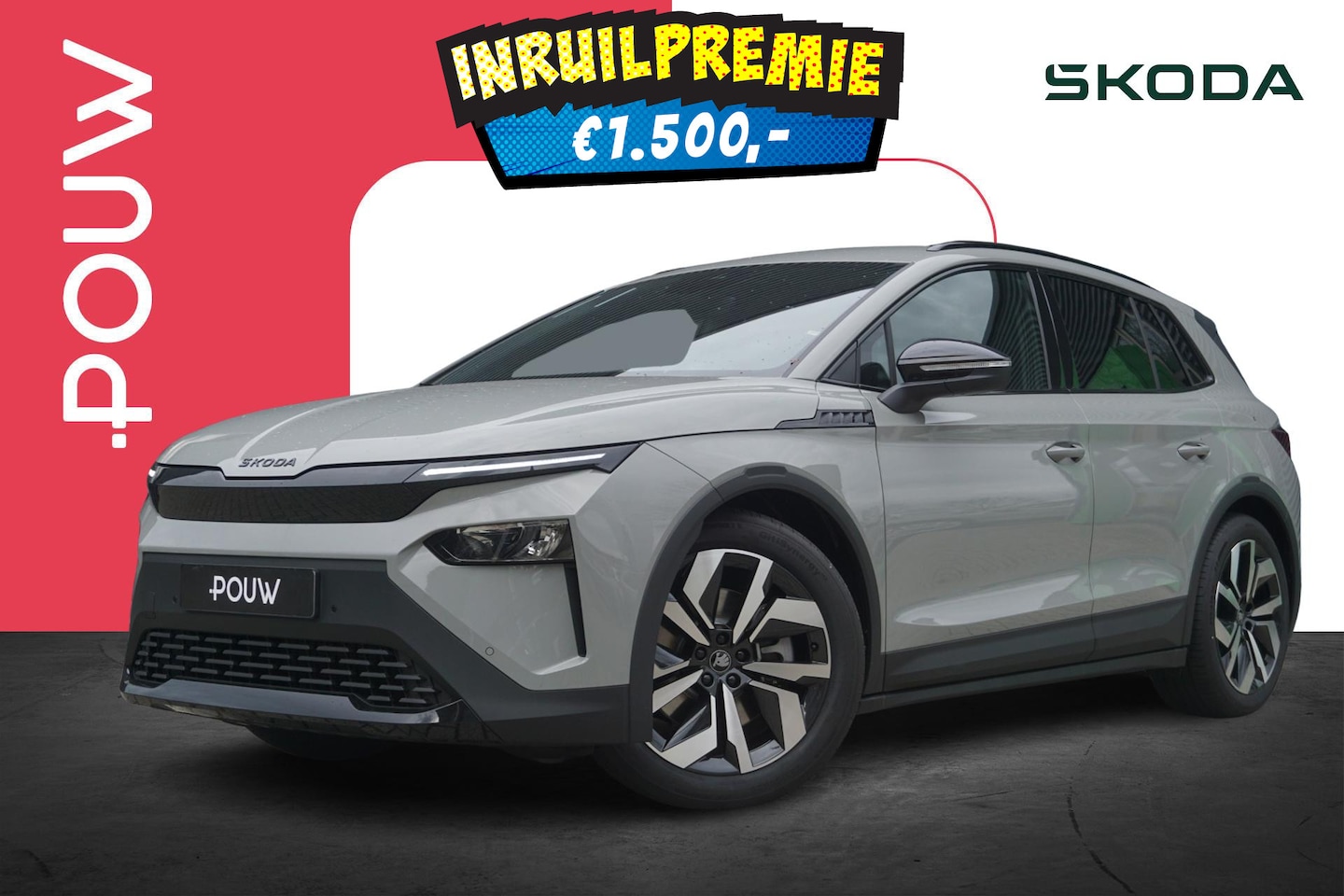 Skoda Elroq - 85 286pk Sportline | Trekhaak Wegklapbaar - AutoWereld.nl