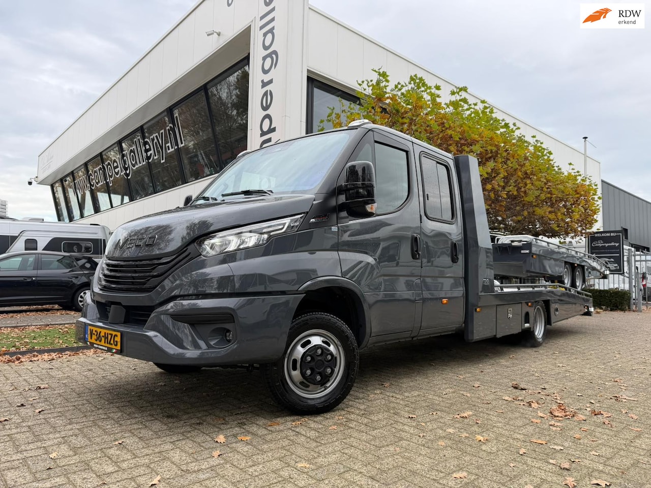 Iveco Daily - 50C21HA8 l TIJHOFBAK l TIJHOF KAR l DUBBELE CABINE l AUTOMAAT l STOELVERWARMING l CLIMATRO - AutoWereld.nl
