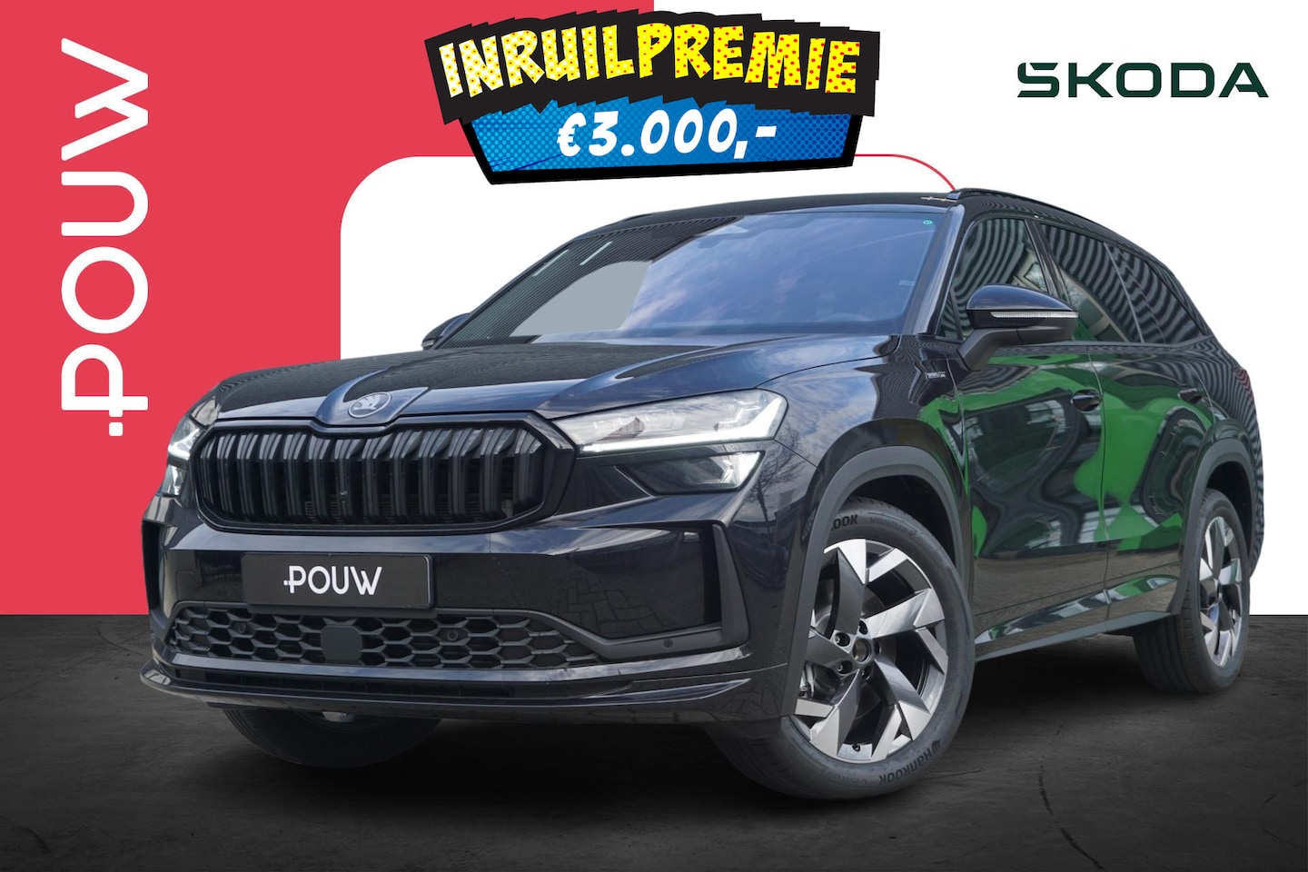 Skoda Kodiaq - 1.5 TSI 150pk DSG MHEV Sportline Business 7p | Trekhaak Pakket | Comfort Pakket - AutoWereld.nl