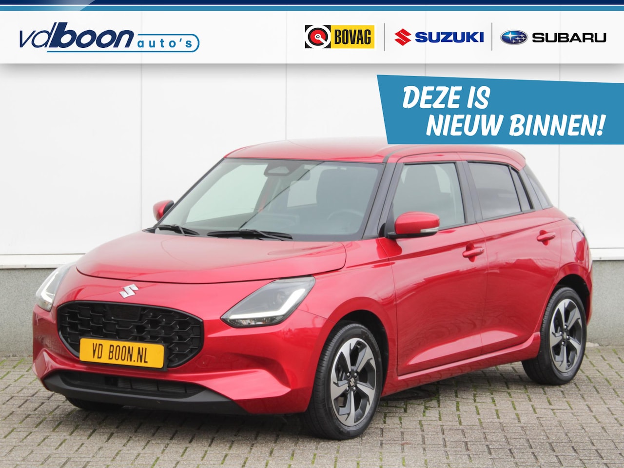 Suzuki Swift - 1.2 Style Smart Hybrid | Navi | Adap. Cruise | Camera | Lm-Velgen - AutoWereld.nl