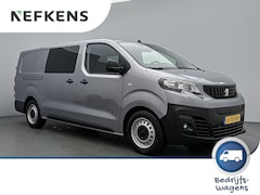 Peugeot e-Expert - L3 DC Asphalt 75kWh | Dubbele Cabine | Betimmering Laadruimte | Navigatie | Parkeersensore