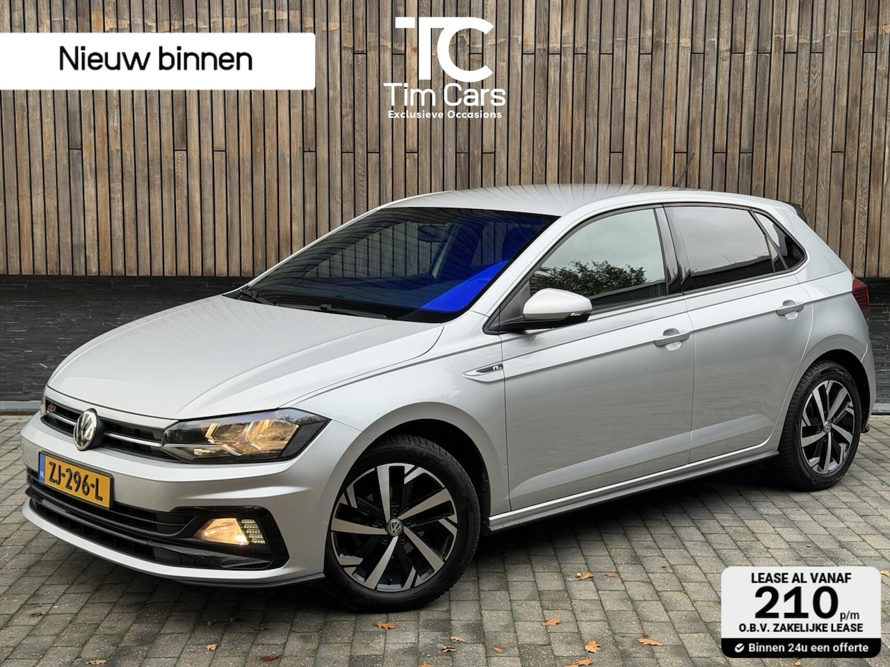 Volkswagen Polo - 1.0 TSI R-line | Half leer | Sportstoelen | Airconditioning | Adaptieve cruise control | T - AutoWereld.nl