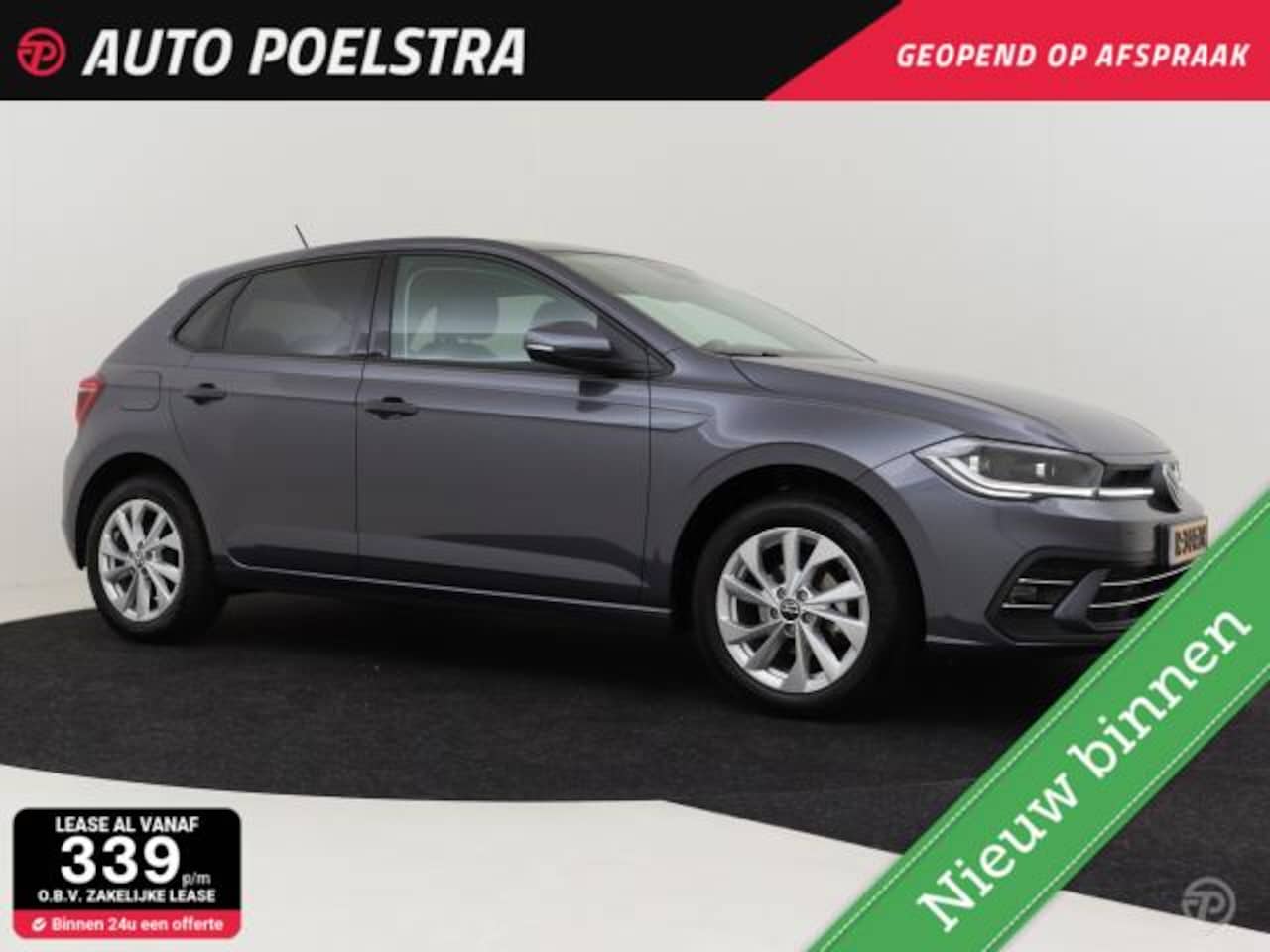 Volkswagen Polo - 1.0 TSI 95 PK DSG Style IQ Light LED Navigatie Camera Virtual Cockpit ACC DAB Lane Assist - AutoWereld.nl