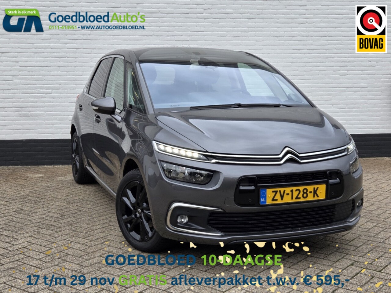 Citroën C4 SpaceTourer - Shine 130 PK | Massage stoelen voor | Elektrische achterklep - AutoWereld.nl