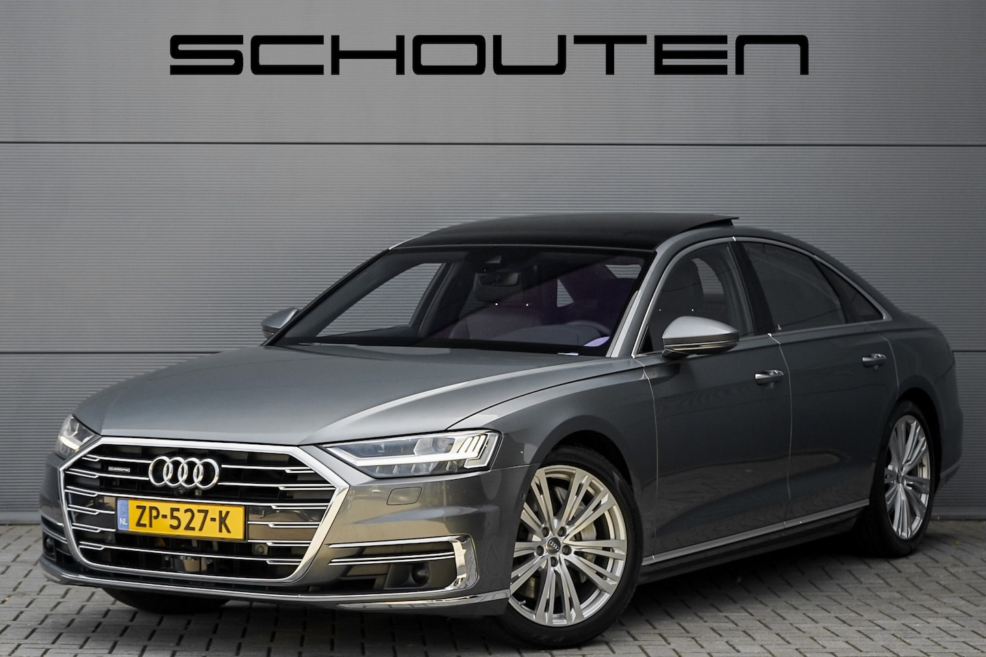 Audi A8 - 55 TFSI Quattro ProLine Plus B&O Matrix Schuifdak 4Wielsturing 20" - AutoWereld.nl