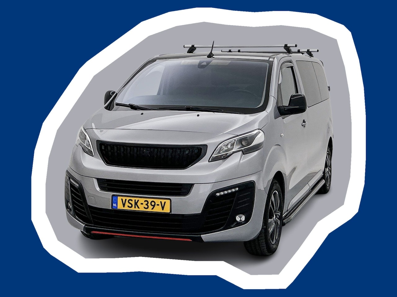 Peugeot Expert - 2.0 BlueHDI 180 Standard Sport Treeplanken Xenon Achterspoiler Climate control Camera - AutoWereld.nl