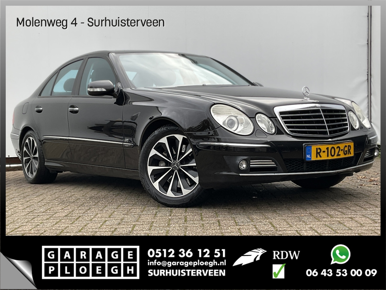 Mercedes-Benz E-klasse - 230 6-Cilinder Avantgarde Automaat Trekhaak Leder PDC Cruise Uitstraling! - AutoWereld.nl