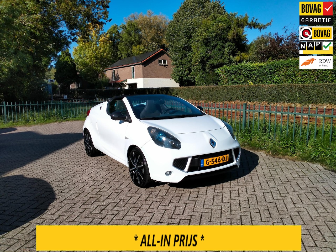 Renault Wind - 1.2 TCE Dynamique airco Cruise Cabrio ALLINPRIJS - AutoWereld.nl
