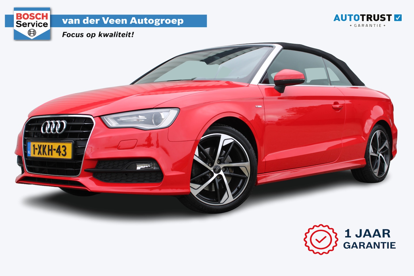 Audi A3 Cabriolet - 1.8 TFSI Ambition Pro Line S | Incl. 12 maanden garantie | Automaat | Akoestische kap | 18 - AutoWereld.nl