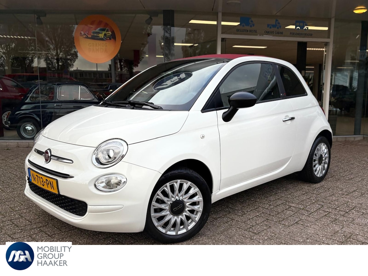 Fiat 500 C - 1.0 Hybrid Cult | Lage kilometerstand | Clima | Cruise control | Airco | Carplay | - AutoWereld.nl