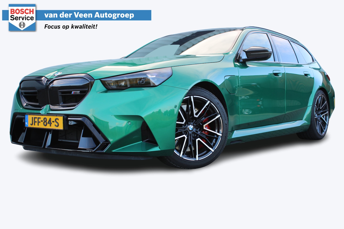 BMW 5-serie Touring - M5 | Direct leverbaar | Adaptieve cruise control | Uitklapbare trekhaak | 360° camera | Ap - AutoWereld.nl